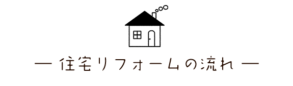 住宅リフォームの流れ｜マサキ工務店